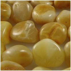 21 Amber nugget 8mm to 11mm gemstone beads (N)